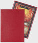 Arcane Fortess Matte Sleeves Dark Ruby