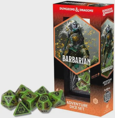 Barbarian Adventure Dice