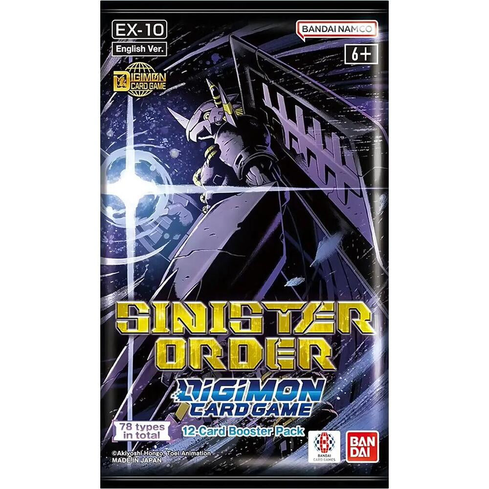 Digimon Sinister Order Booster Pack