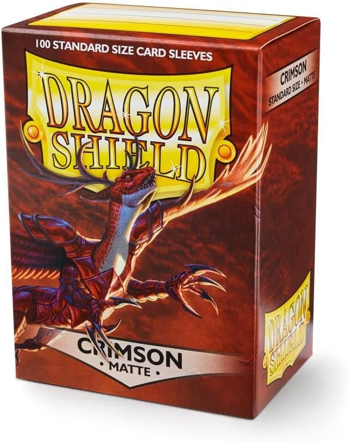 Dragon Shield: Matte - Crimson
