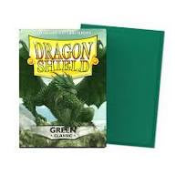 Dragon Shields: (100) Matte Green (DISPLAY 10)