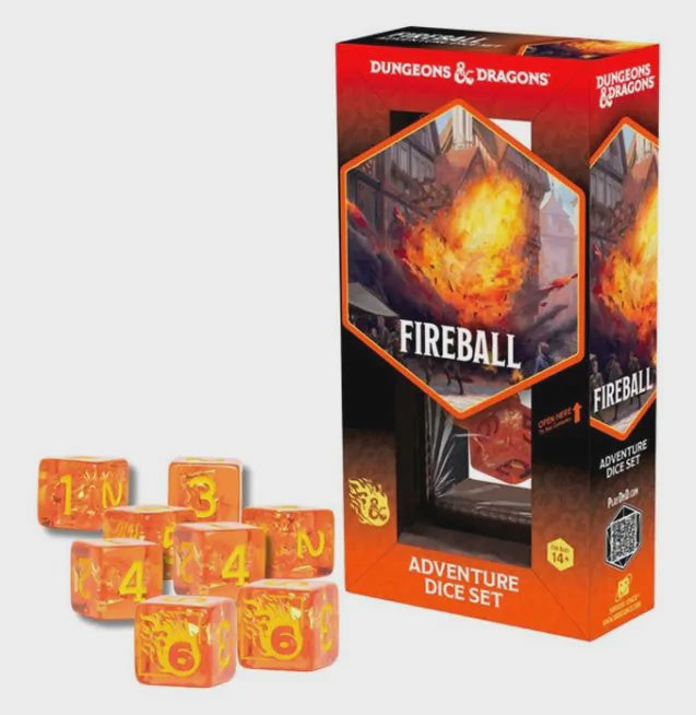Fireball Adventure Dice Set