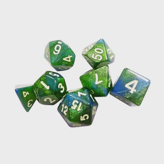 Floral Dragons Leaf Green