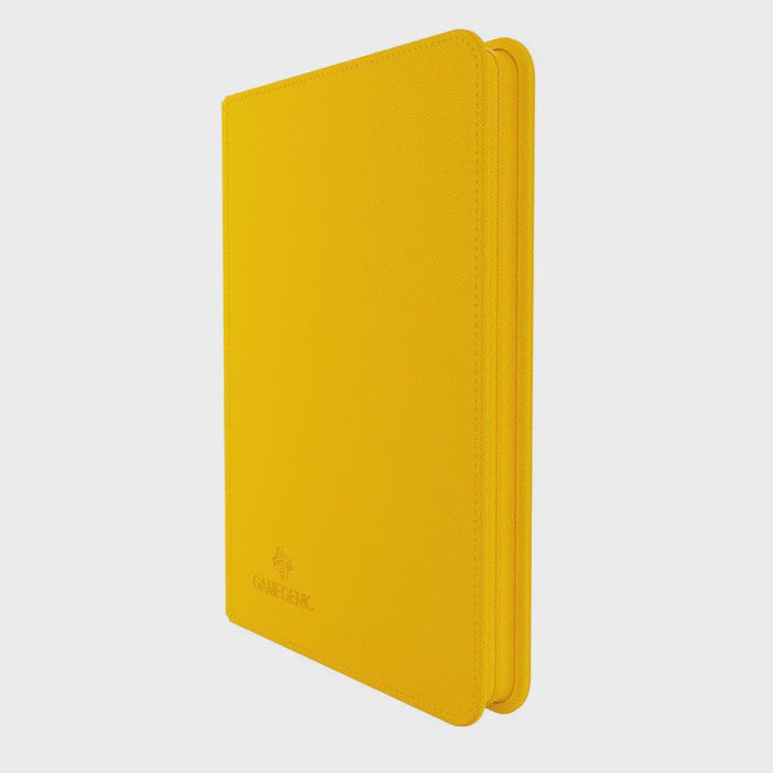 Gamegenic Zip up 8 Pocket Binder Yellow