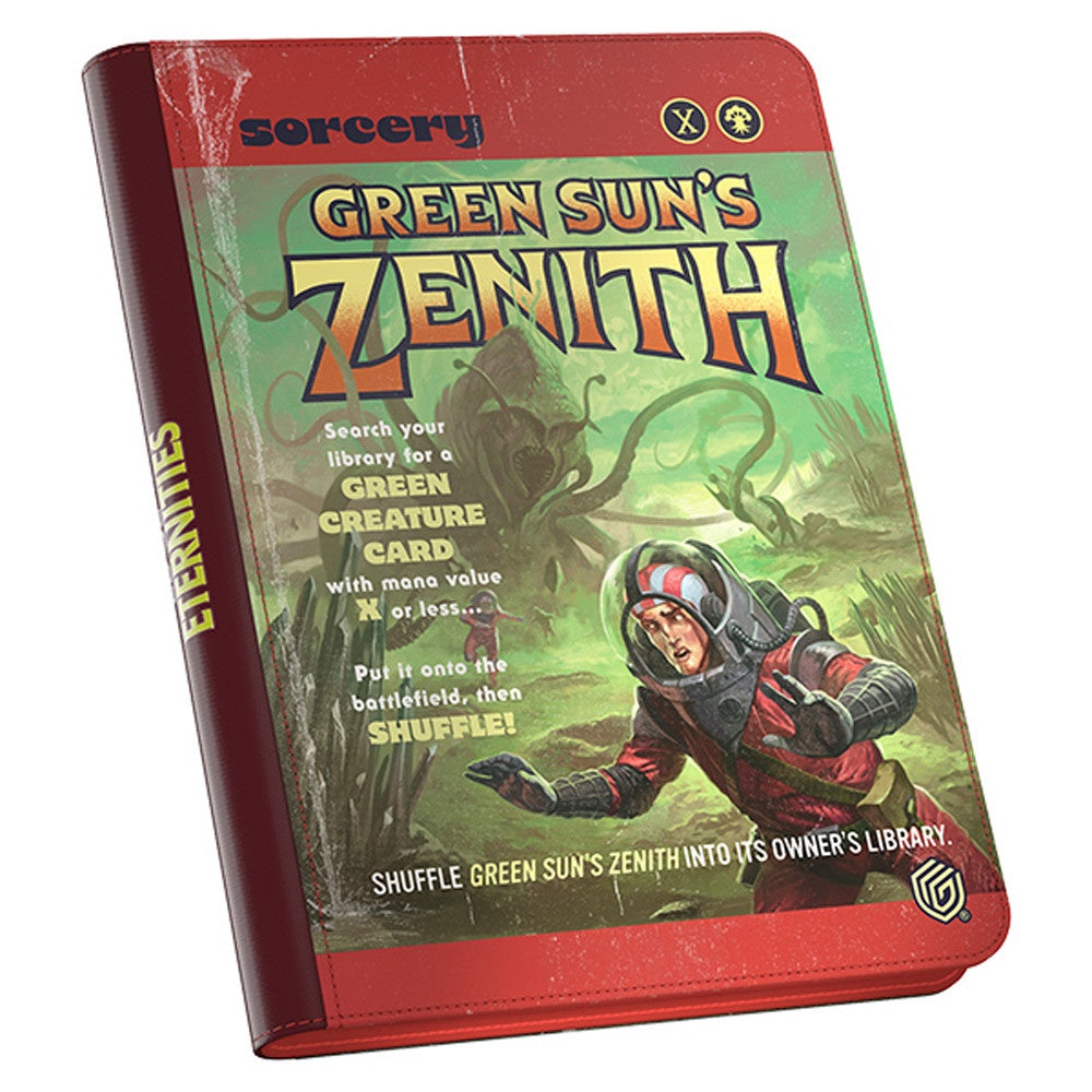 Green Suns Zenith Card Binder