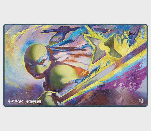 MTG TMNT Playmat Leonardo's Technique