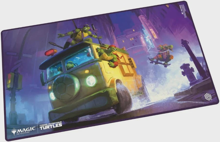 MTG TMNT Playmat Turtle Van