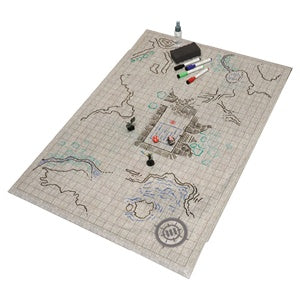 RPG Grid Mat Stone Terrain