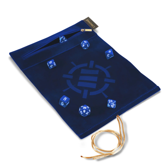 Roll on a Scroll Blue