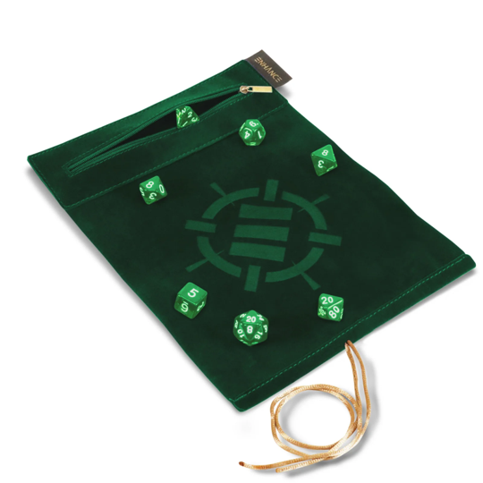 Roll on a Scroll Green